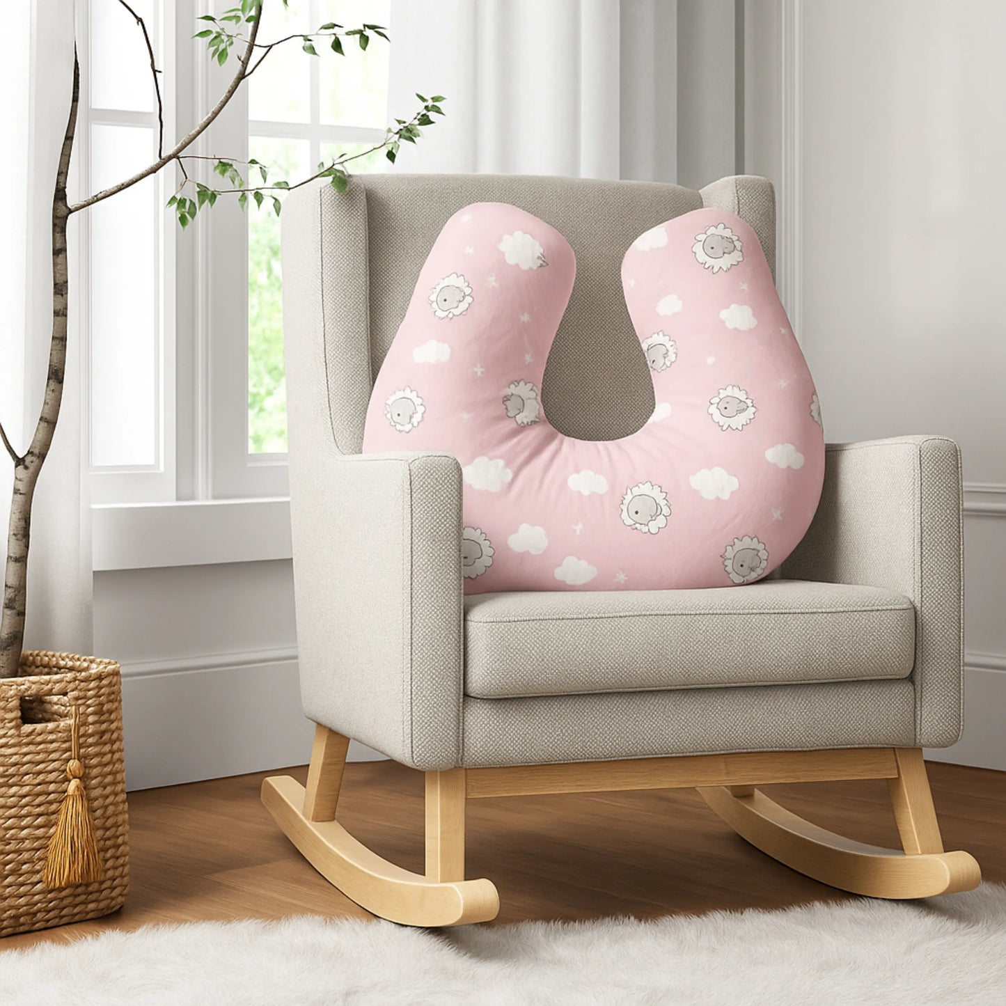 Almofada de Amamentação Ovelhinhas MAMATELA - MAMATELA