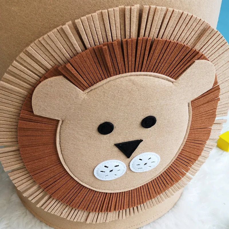 Cesto Organizador Infantil Animais Para Brinquedos e Roupas - MAMATELA