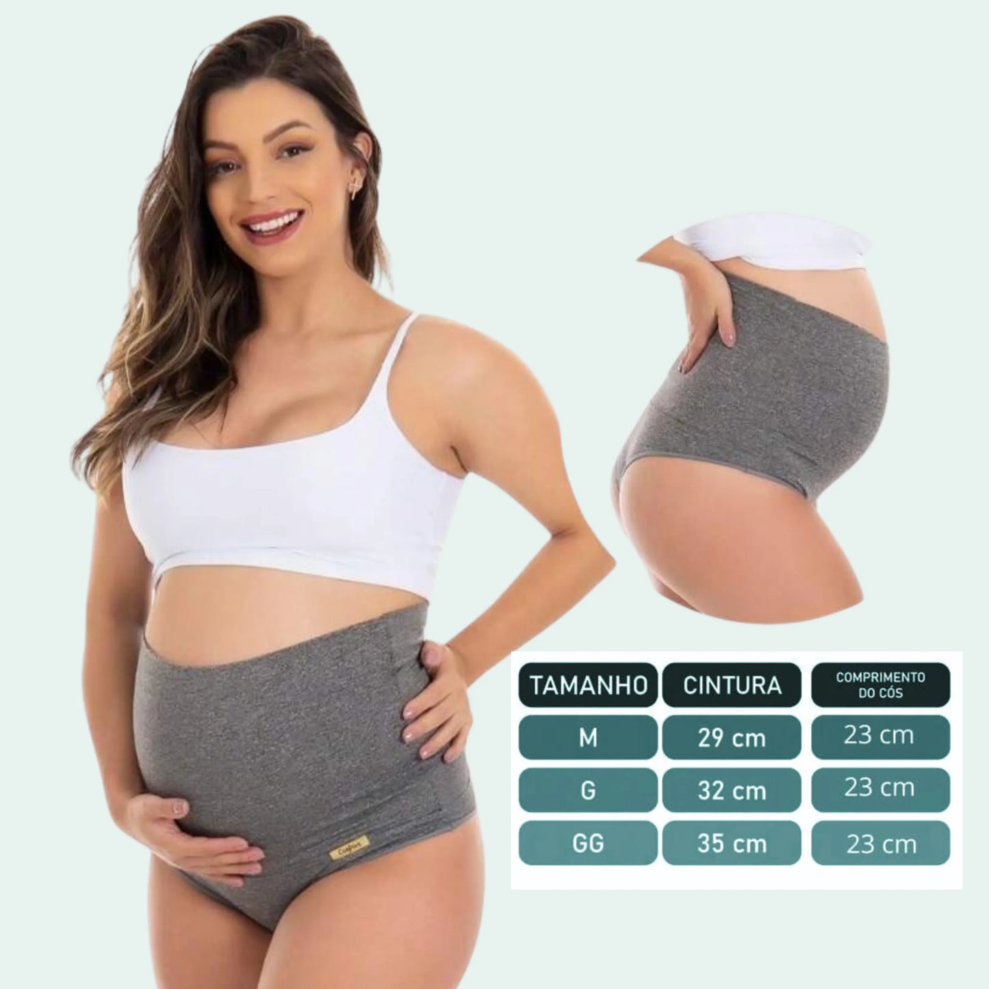 Kit 4 Calcinhas Cinta Compressão Mamatela - MAMATELA