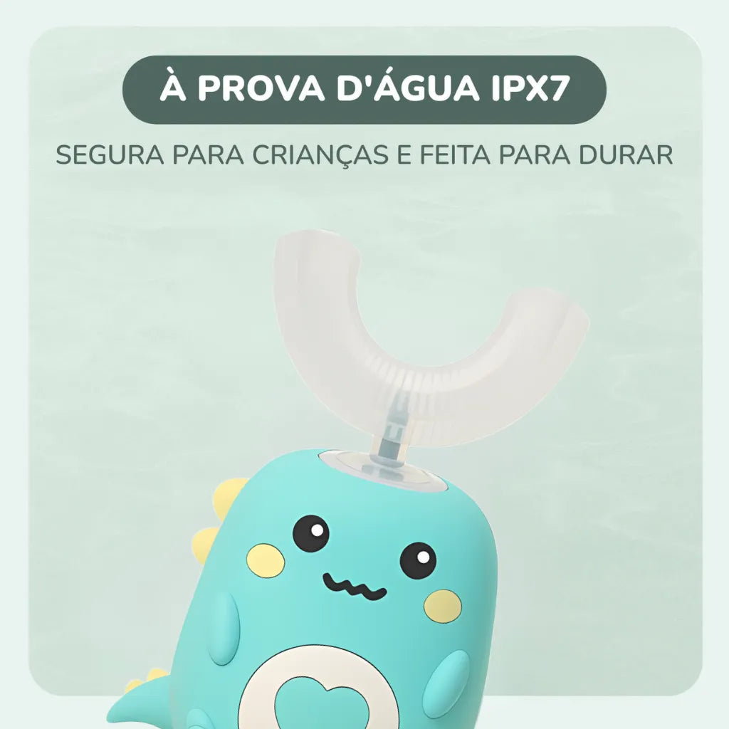 escova de dente elétrica infantil