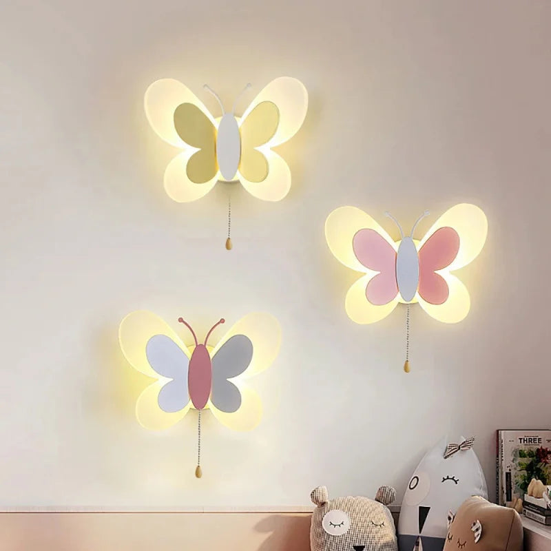 Luminária de Parede Estilo Borboleta - MAMATELA