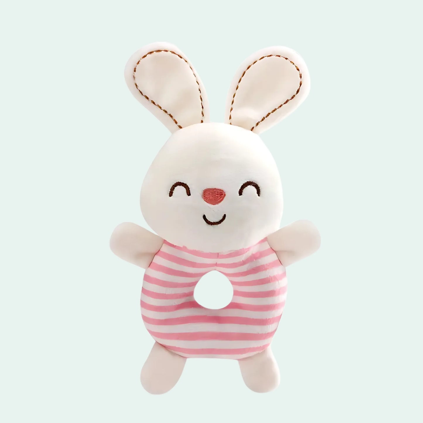 Chocalho de Pelúcia para Bebê Bichinhos - MAMATELA