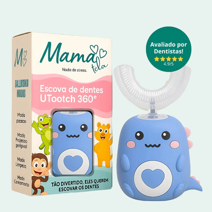 Escova de dentes eletrica infantil