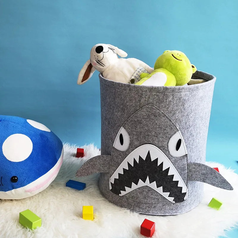 Cesto Organizador Infantil Animais Para Brinquedos e Roupas - MAMATELA