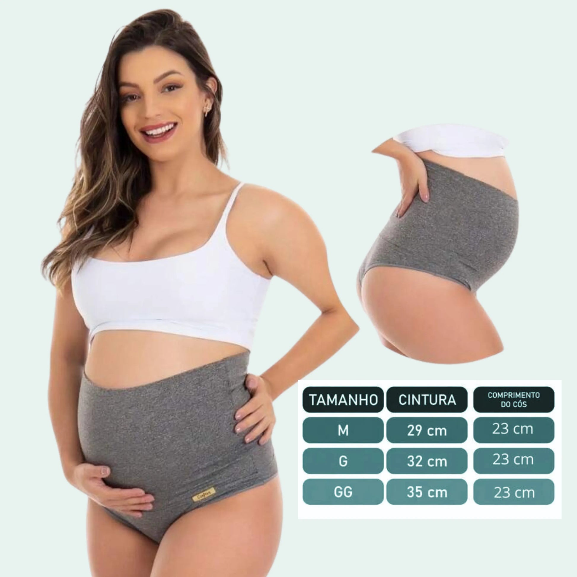 Kit 4 Calcinhas Cinta Compressão Mamatela - MAMATELA