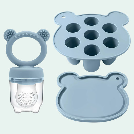 Kit Forma Para Sorvete e Chupeta Mordedora Askrim - MAMATELA