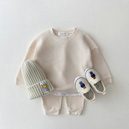 Conjunto de Moletom Bebê Waffle - MAMATELA