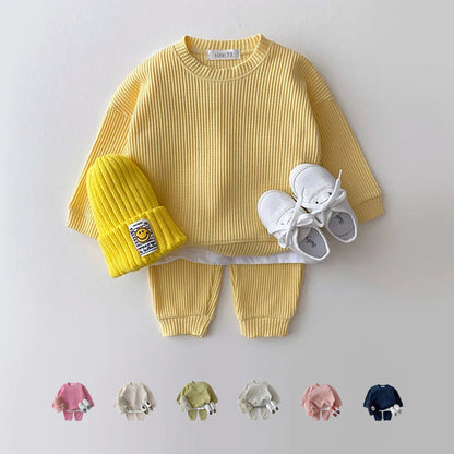 Conjunto de Moletom Bebê Waffle - MAMATELA