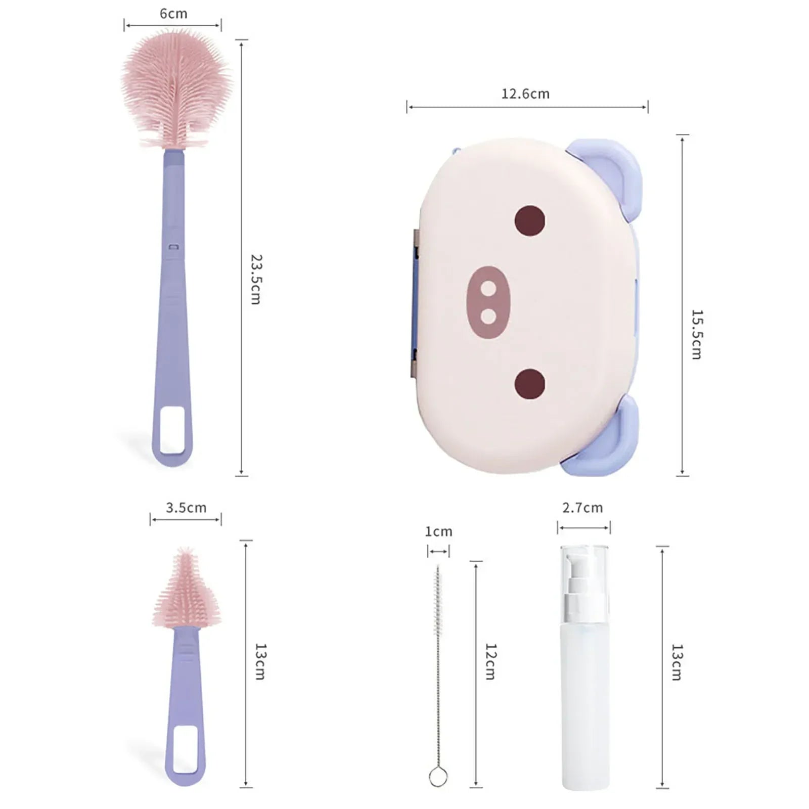 Kit Limpeza de Mamadeira Dolicho - MAMATELA