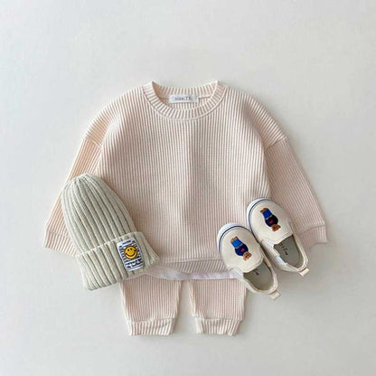 Conjunto de Moletom Bebê Waffle - MAMATELA