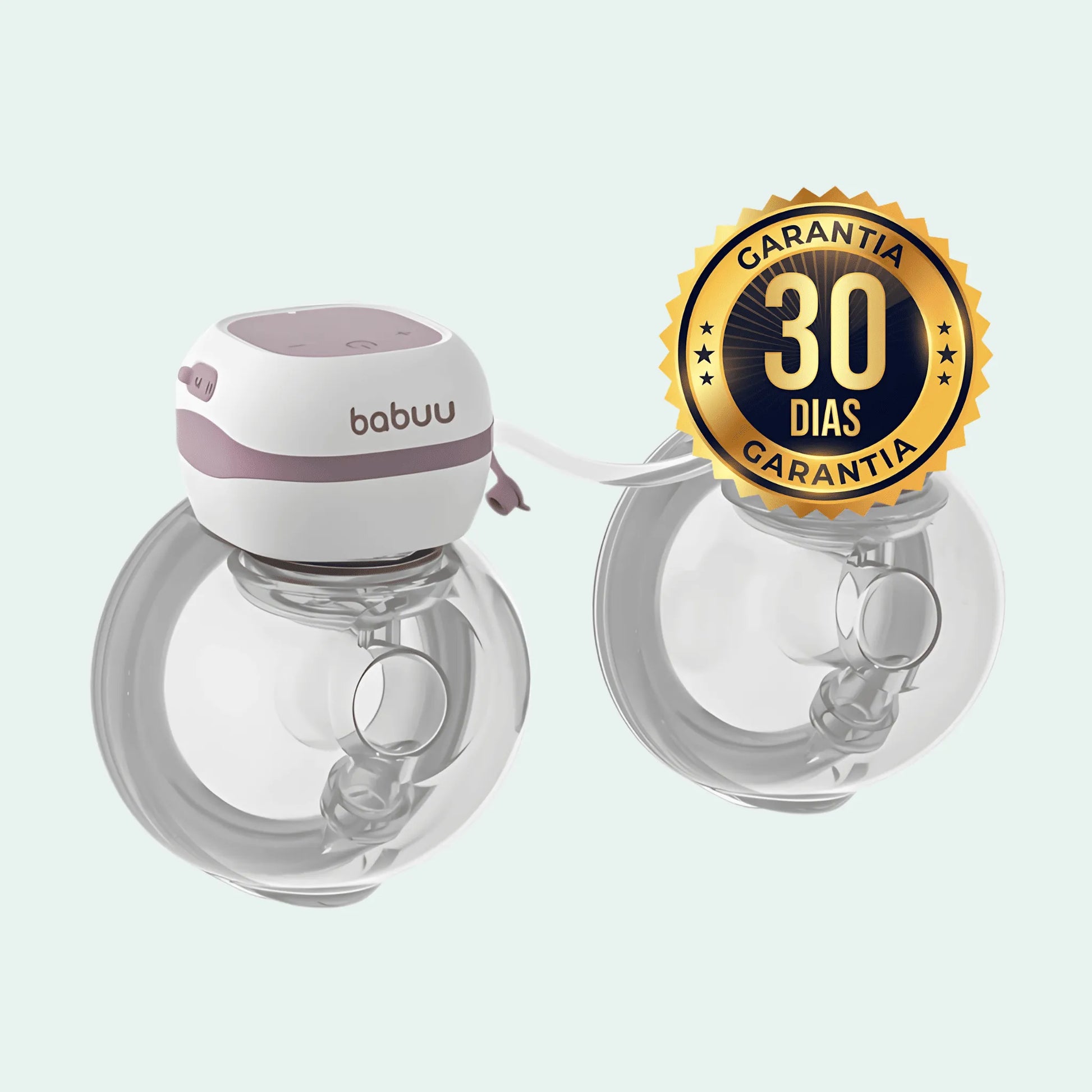 Bomba tira leite elétrica Babuu Confort dupla com selo de garantia de 30 dias – Mamatela