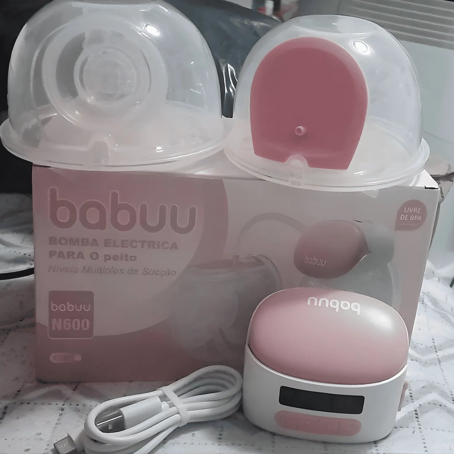 Bomba de Tirar Leite Elétrica - Babuu Master