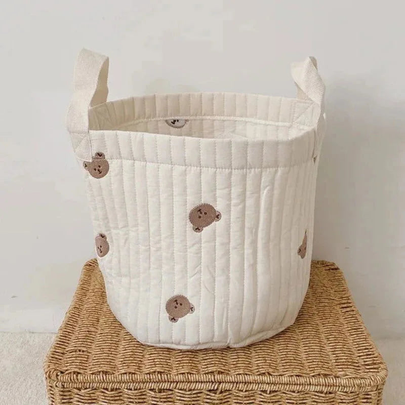 Bolsa Adorável de Algodão com Bordado - MAMATELA
