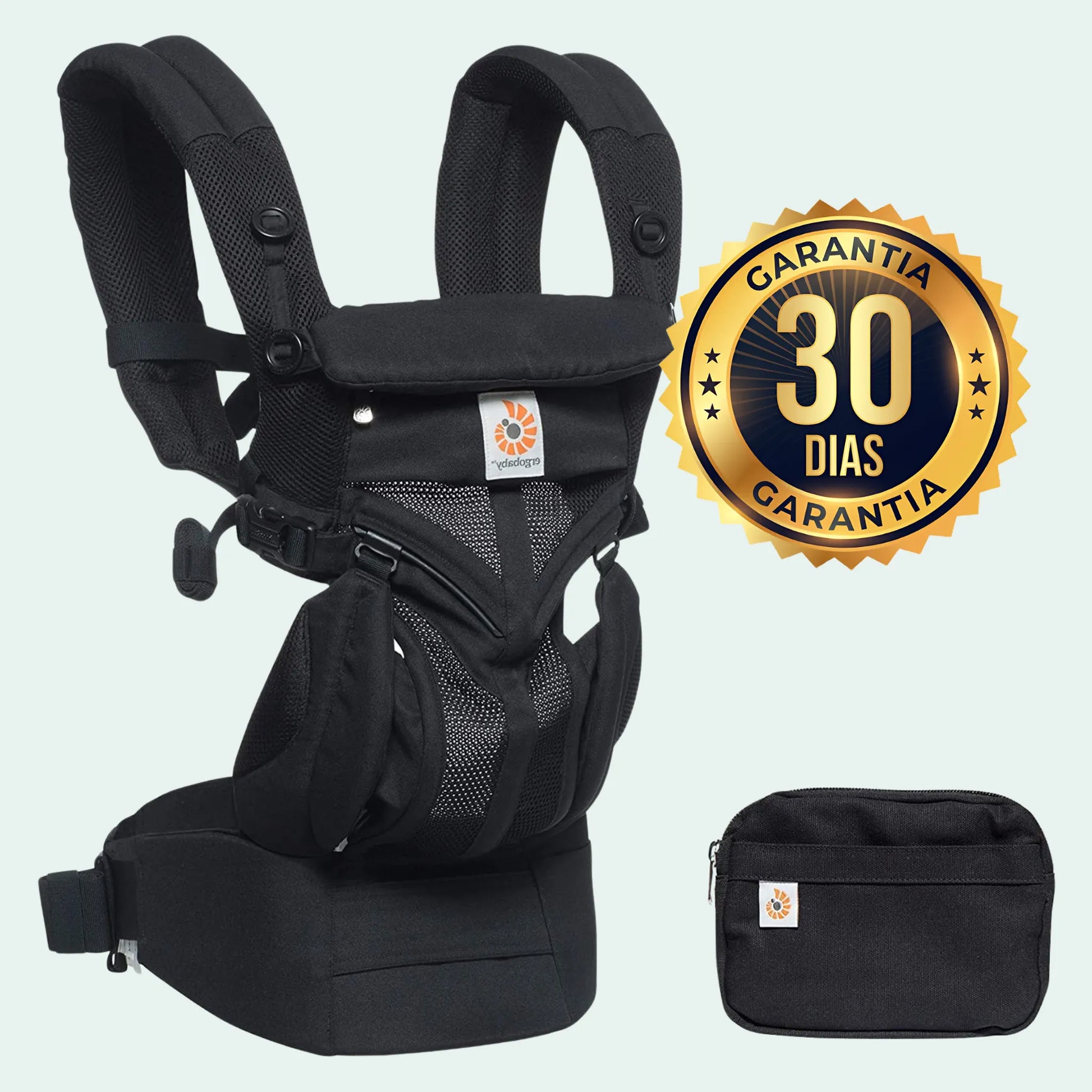 Caixa do canguru ergonômico Ergobaby original com instruções e garantia