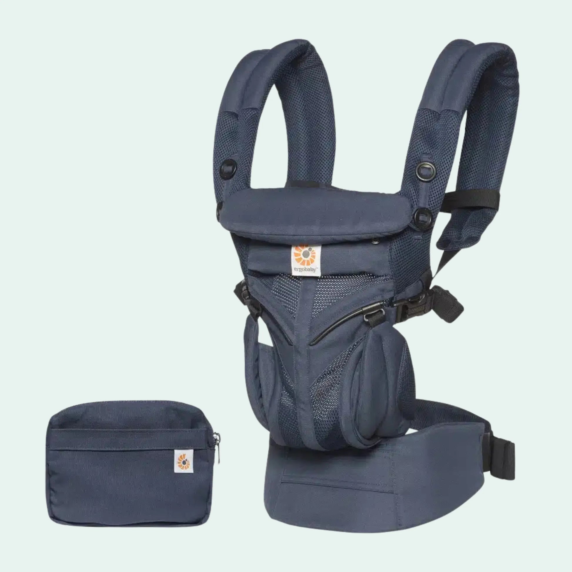 Canguru ergonômico para bebê Ergobaby com design ergonômico e tecido respirável