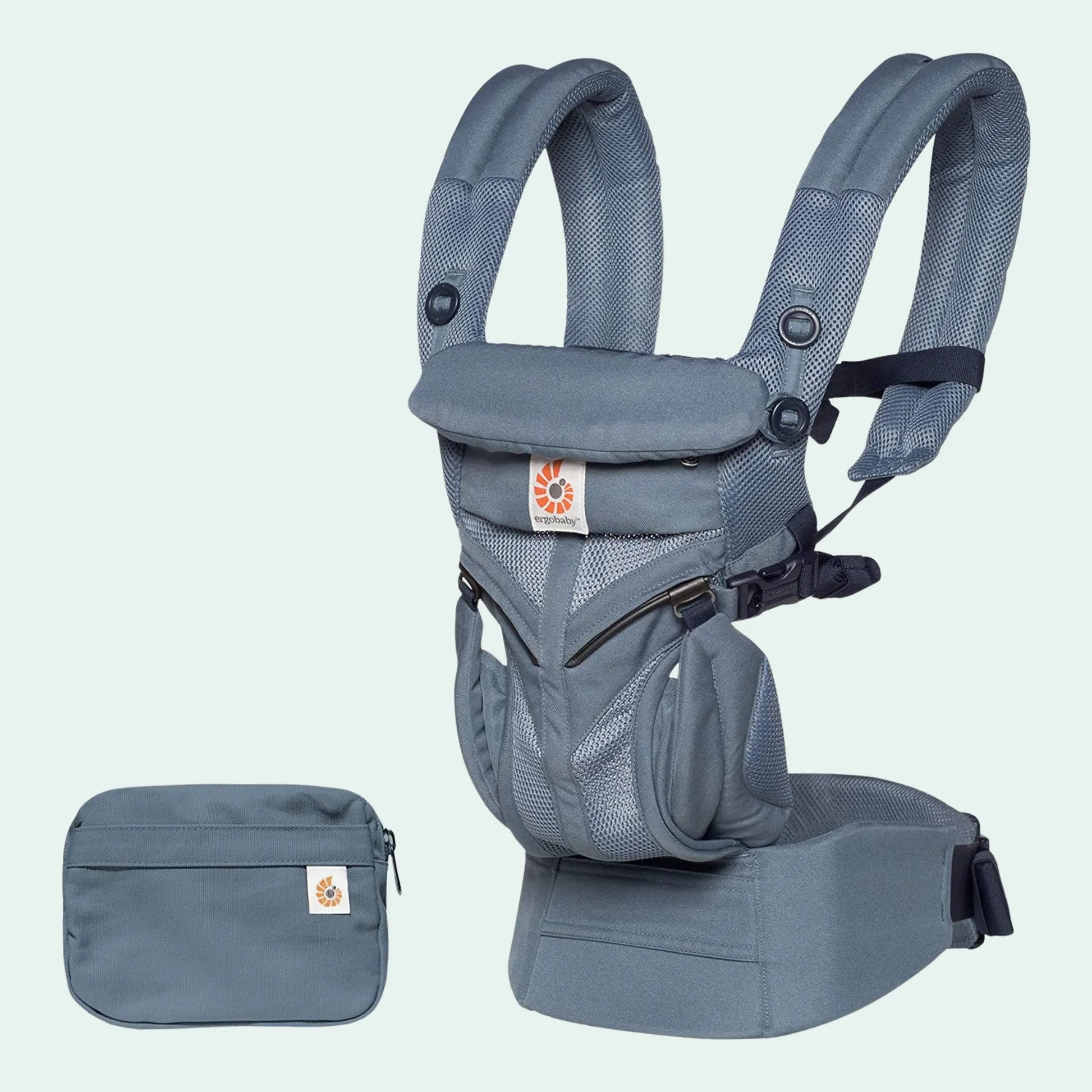 Canguru ergonômico para bebê Ergobaby com design ergonômico e tecido respirável