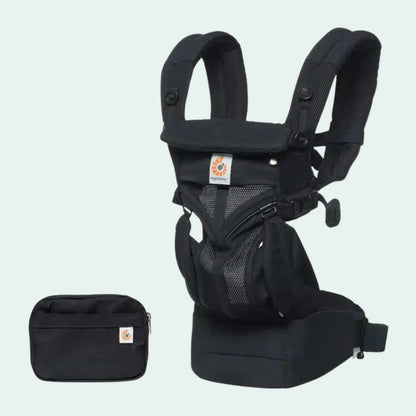 canguru ergonomico para bebê preto