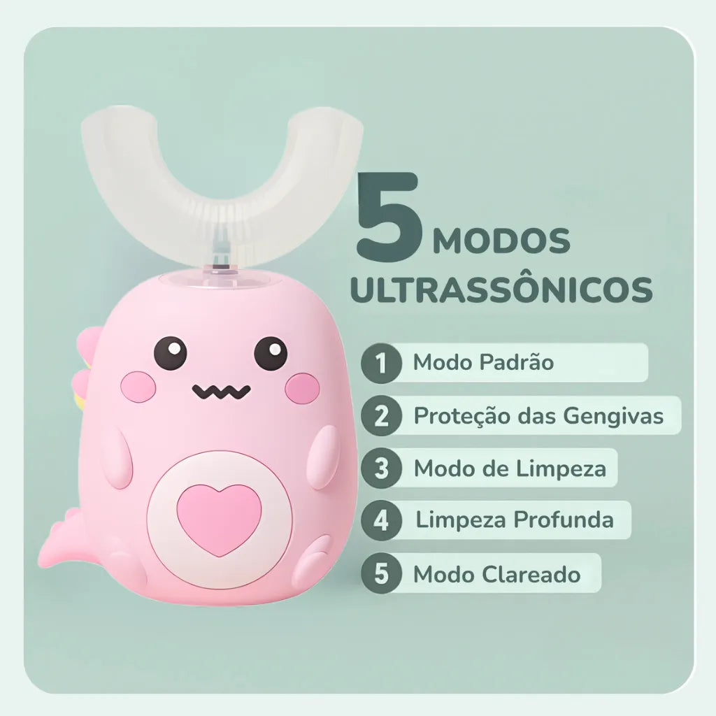 escova de dente bebê