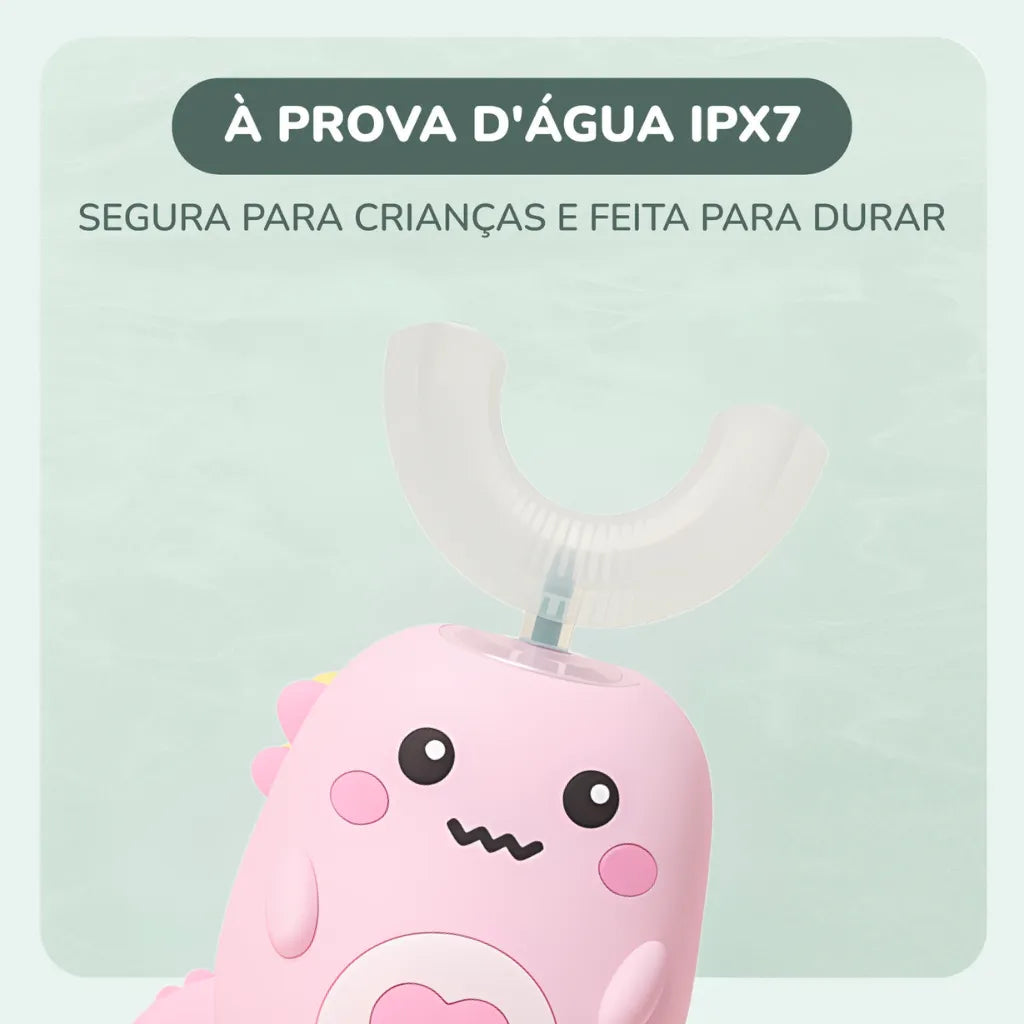 escova elétrica dental infantil