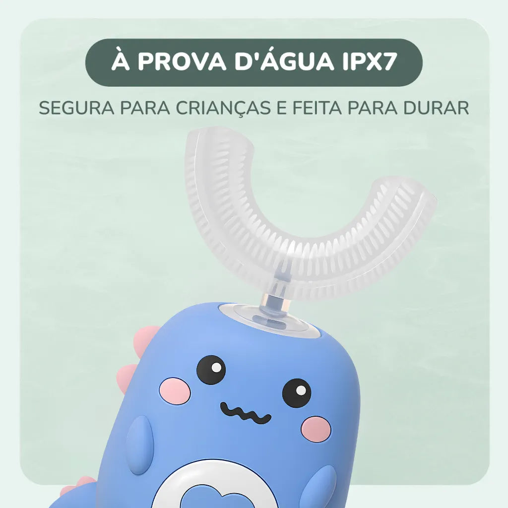 escova de dente elétrica infantil
