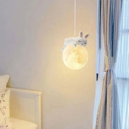 Luminária Encantada de Parede em Forma de Lua - MAMATELA