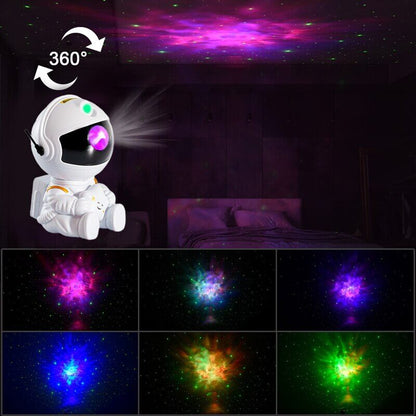 Projetor Astronauta de Estrelas e Galáxias - MAMATELA